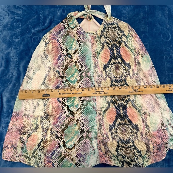 Show me your mumu pastel python mini dress size small - Picture 7 of 7
